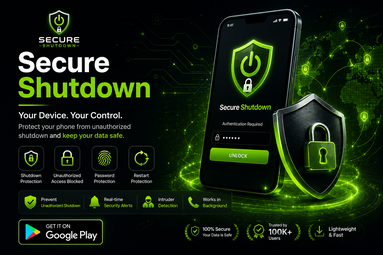Secure Shutdown App Protection Dashboard